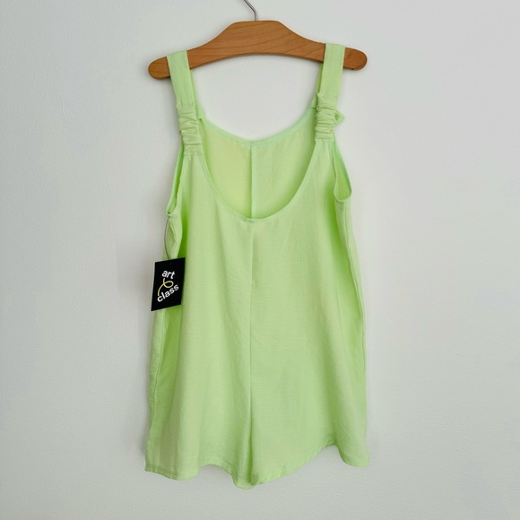 Art Class Girls Cover Up Lime Green Size L (10/12) NWT - Picture 9 of 9